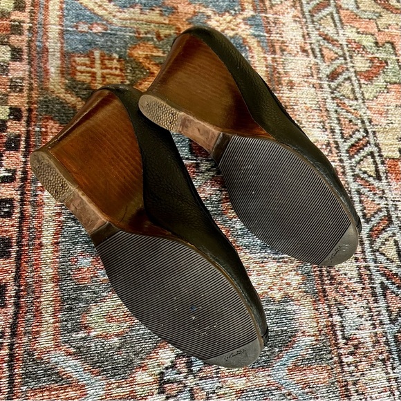 Tory Burch Selma Peep Toe Wedges - Picture 4 of 6